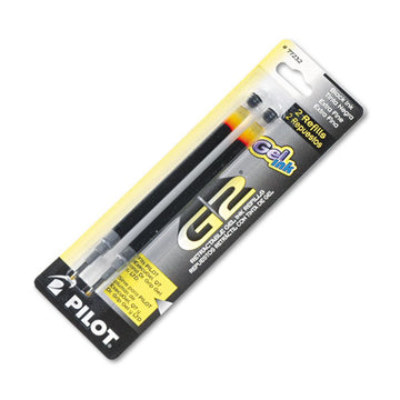 Pilot® Refill For Pilot B2p, Dr Grip, G2, G6, Mr Metropolitan, Precise Begreen And Q7 Gel Pens, Extra-fine Tip, Black Ink, 2-pack freeshipping - TVN Wholesale